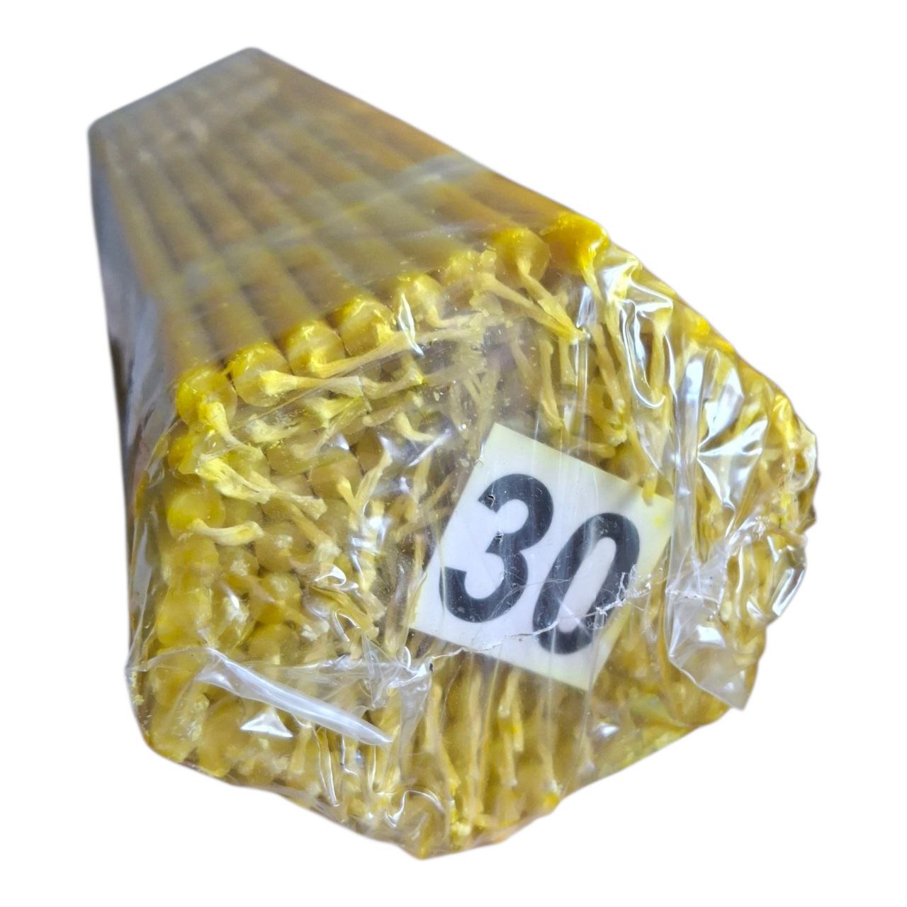 Свічки церковні парафінові №30 (пачка 2 кг)