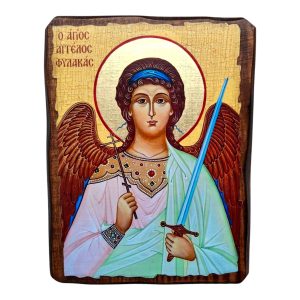 Ікона Ангел-Охоронець, ікона на дереві 13х17 см